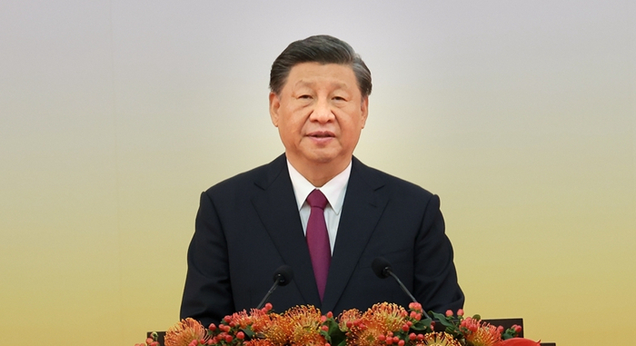 国家主席习近平出席庆祝香港回归祖国25周年大会暨香港特别行政区第六届政府就职典礼